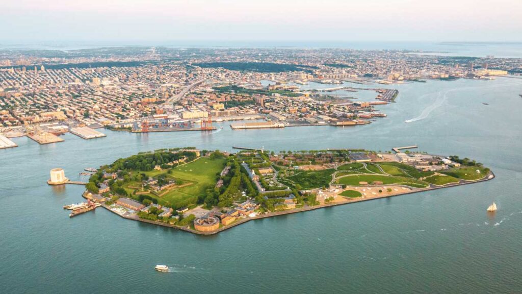 Visiting Governors Island