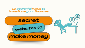 secret websites to make money