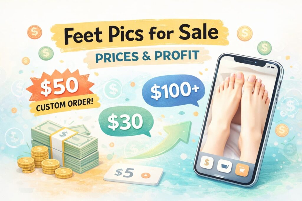 how much do feet pics sell 