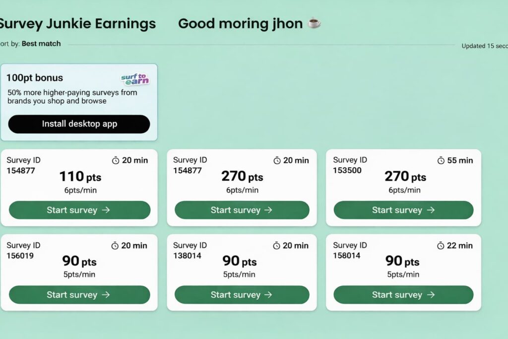 Swagbucks SB points and reward redemption options